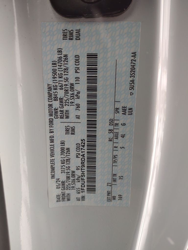 2024 Ford F-550SD XL DRW