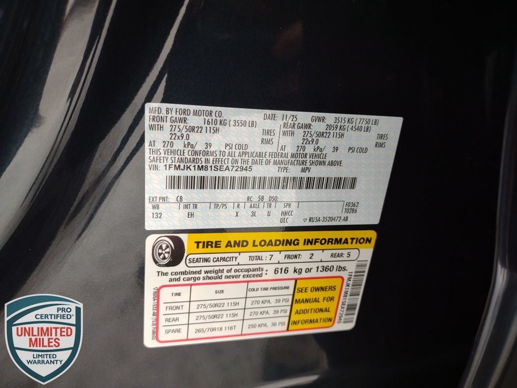 2025 Ford Expedition Max Platinum