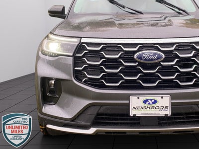 2026 Ford Explorer Platinum