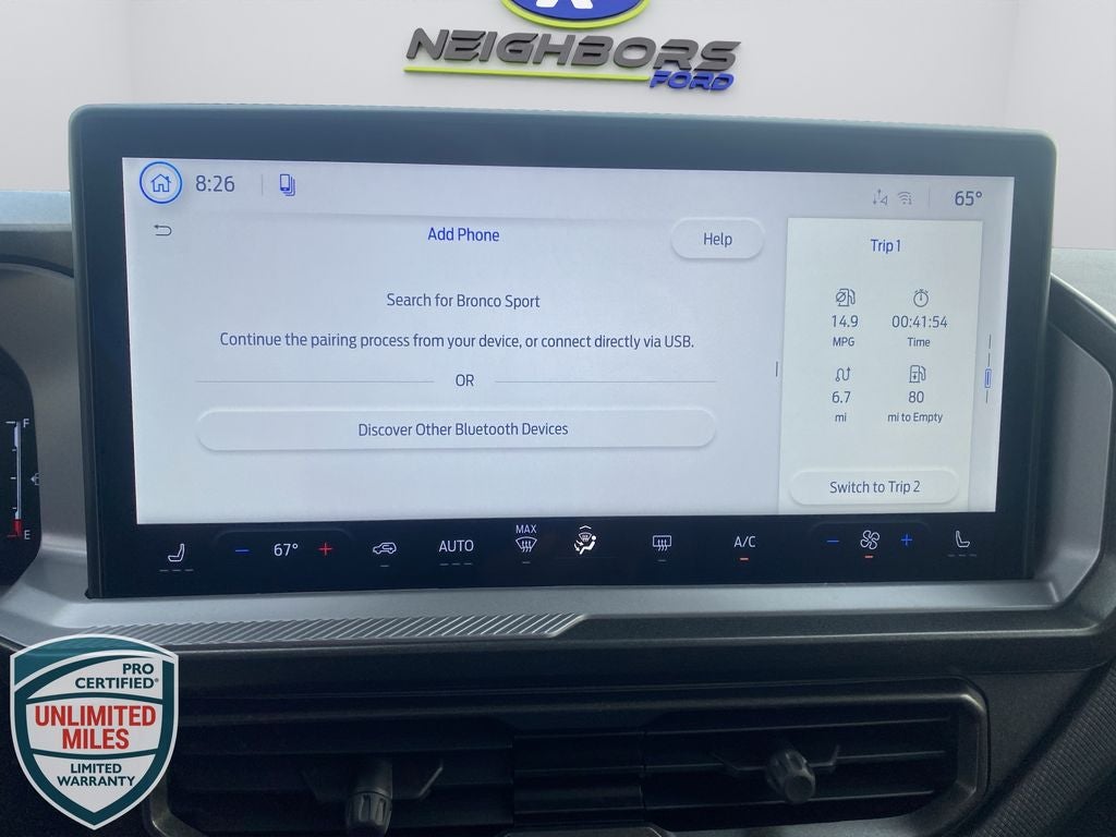 2026 Ford Bronco Sport Big Bend