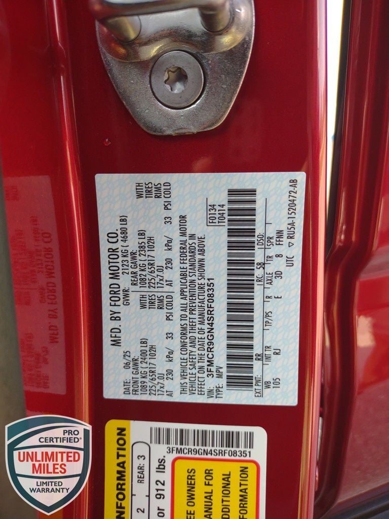 2025 Ford Bronco Sport Heritage