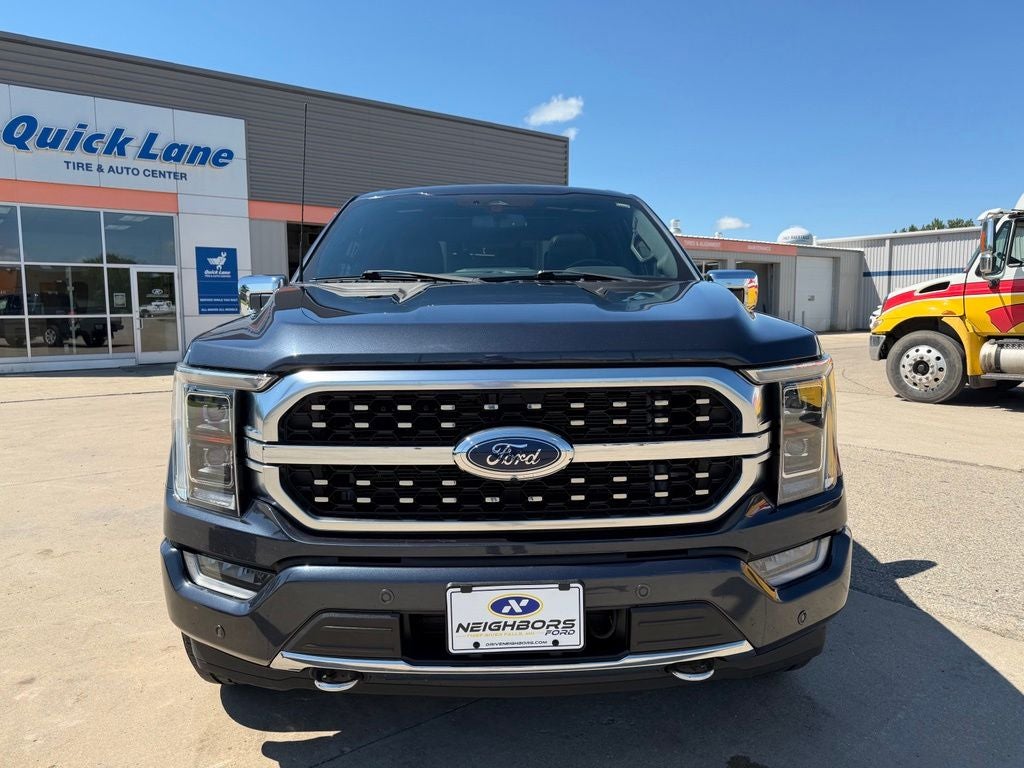 Used 2022 Ford F-150 Platinum with VIN 1FTFW1E89NFB68222 for sale in Thief River Falls, Minnesota